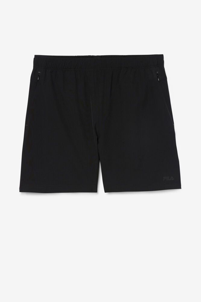 Fila Shorts Mens Black - Finula - Philippines 4269350-UV